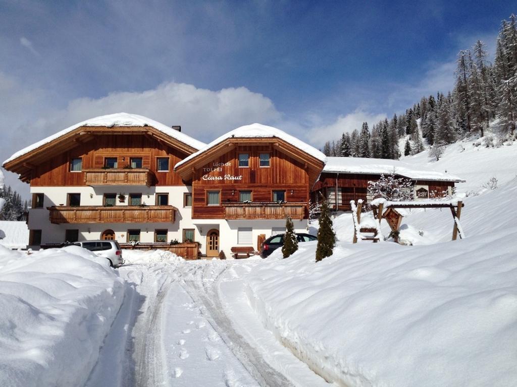 Ciasa Raut Lägenhet La Valle Exteriör bild